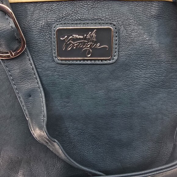 Disney Boutique Ariel The Little Mermaid Watercolor Crossbody Saddle Bag Teal - Picture 5 of 10